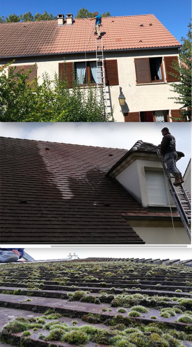 Démoussage toit - nettoyage toit 95 - Deuil la Barre, Villetaneuse, Montmorency, Soisy sur Montmorency, Groslay, Saint Gratien, Sarcelles, Argenteuil
